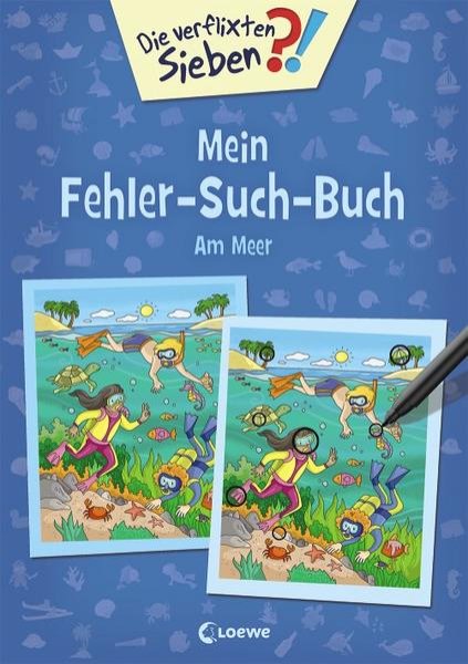 Bild zu Die verflixten Sieben - Mein Fehler-Such-Buch - Am Meer