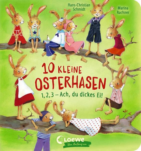 Bild zu 10 kleine Osterhasen