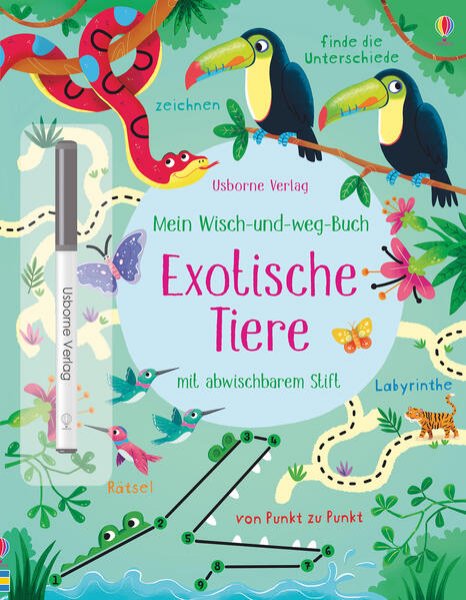 Bild zu Mein Wisch-und-weg-Buch: Exotische Tiere