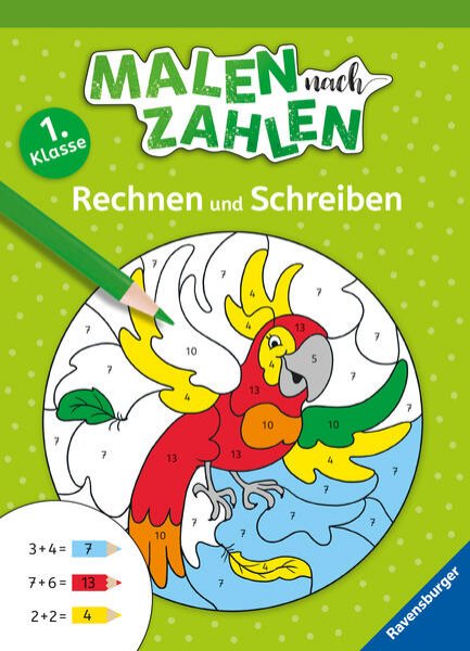 Bild zu Malen nach Zahlen, 1. Kl.: Rechnen und Schreiben