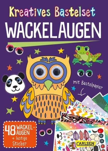 Bild zu Bastelset für Kinder: Kreatives Bastelset: Wackelaugen