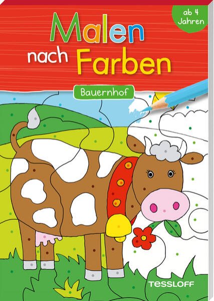 Bild zu Malen nach Farben Bauernhof