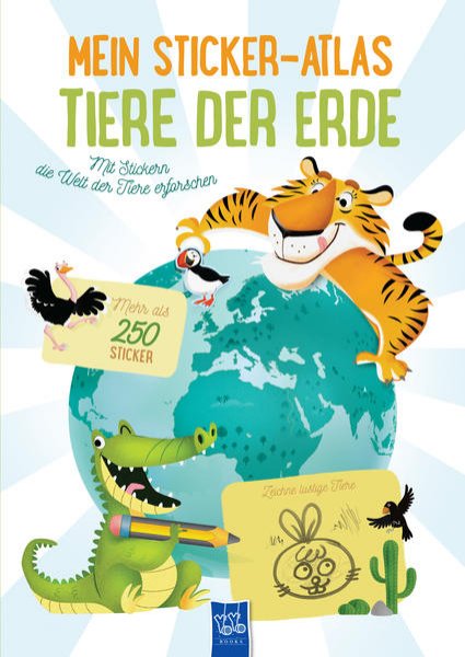 Bild zu Mein Sticker-Atlas Tiere der Erde