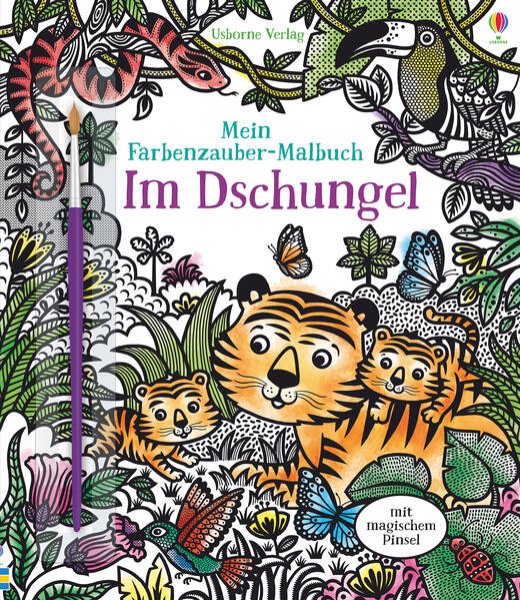 Bild zu Mein Farbenzauber-Malbuch: Im Dschungel