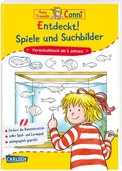 Bild zu Conni Gelbe Reihe (Beschäftigungsbuch): Entdeckt! Spiele und Suchbilder