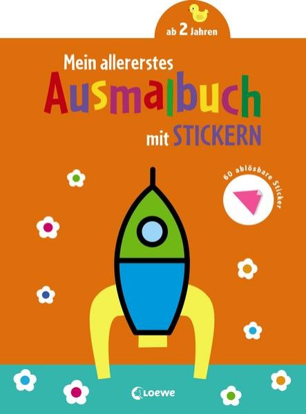 Bild zu Mein allererstes Ausmalbuch mit Stickern (Rakete)