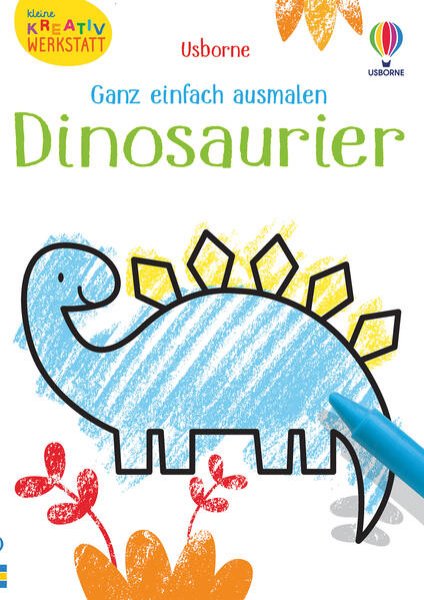 Bild zu Kleine Kreativ-Werkstatt - Ganz einfach ausmalen: Dinosaurier