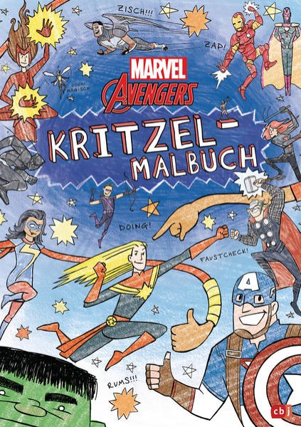 Bild zu MARVEL Avengers Kritzel-Malbuch