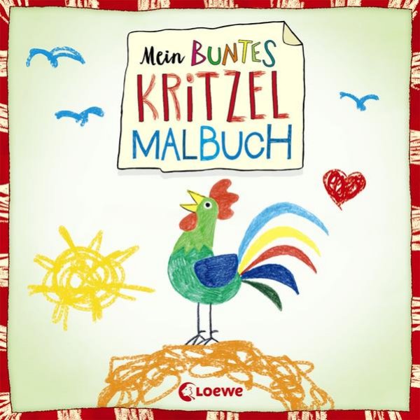 Bild zu Mein buntes Kritzel-Malbuch (Hahn)