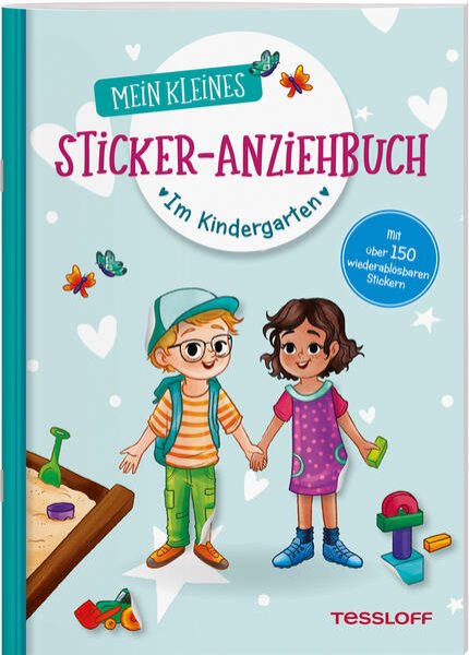 Bild zu Mein kleines Sticker-Anziehbuch. Im Kindergarten