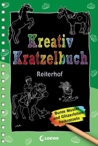 Bild zu Kreativ-Kratzelbuch: Reiterhof