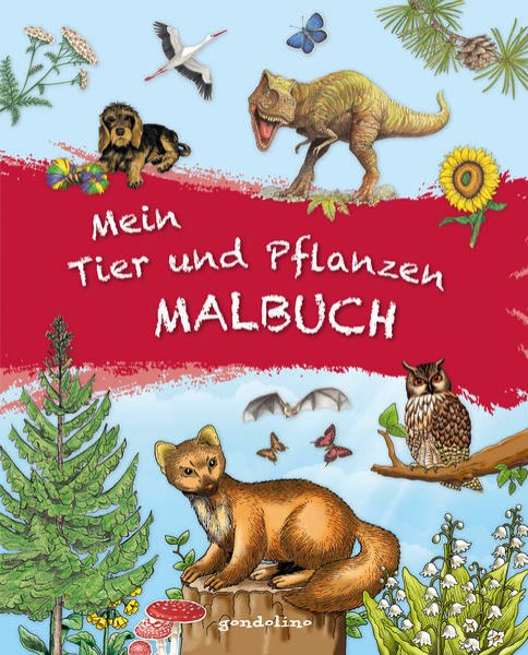 Bild zu Mein Tier und Pflanzen Malbuch