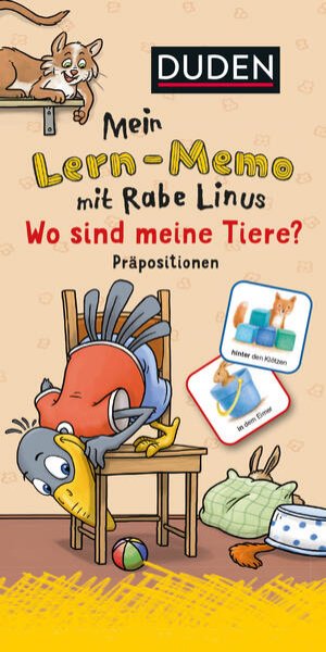 Bild zu Mein Lern-Memo mit Rabe Linus - Wo sind meine Tiere?