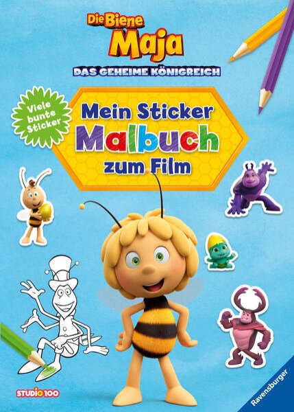 Bild zu Die Biene Maja: Mein Sticker-Malbuch zum Film