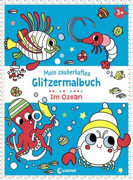 Bild zu Mein zauberhaftes Glitzermalbuch - Im Ozean