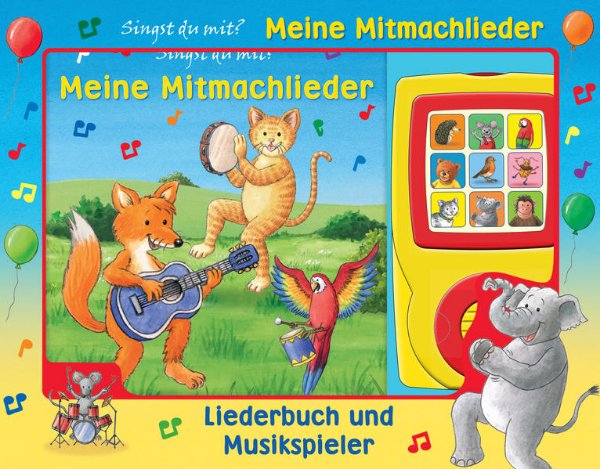 Bild zu Meine Mitmachlieder - Liederbuch und Musikspieler - Pappbilderbuch mit 15 beliebten Kinderliedern