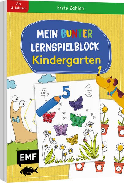 Bild zu Mein bunter Lernspielblock - Kindergarten: Erste Zahlen