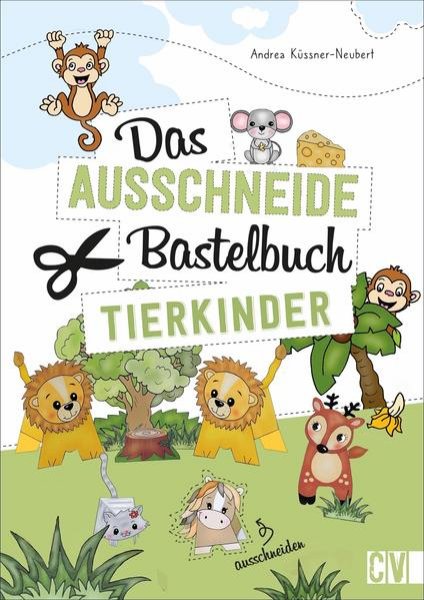 Bild zu Das Ausschneide-Bastelbuch Tierkinder