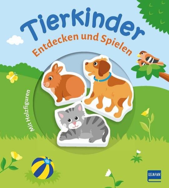 Bild zu Tierkinder (Pappbilderbuch + 3 Holzfiguren)