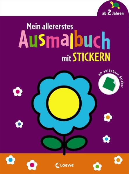 Bild zu Mein allererstes Ausmalbuch mit Stickern (Blume)