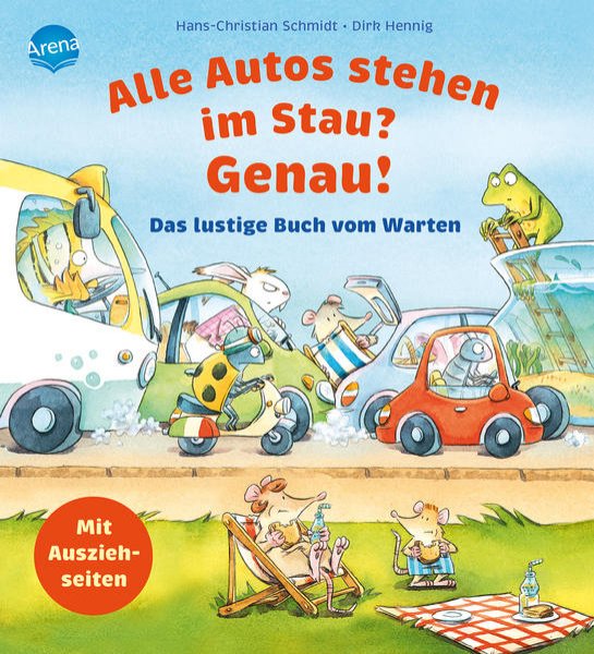 Bild zu Alle Autos stehen im Stau? Genau! Das lustige Buch vom Warten