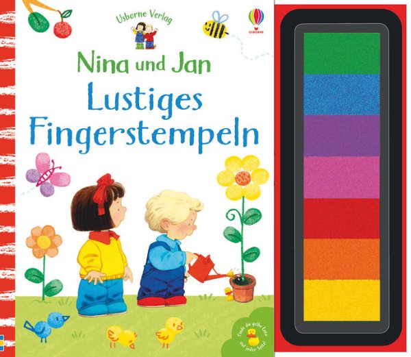 Bild zu Nina und Jan - Lustiges Fingerstempeln