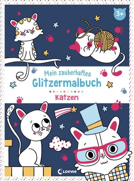 Bild zu Mein zauberhaftes Glitzermalbuch - Katzen