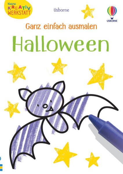 Bild zu Kleine Kreativ-Werkstatt - Ganz einfach ausmalen: Halloween