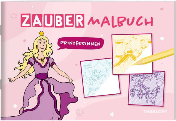 Bild zu Zaubermalbuch. Prinzessinnen