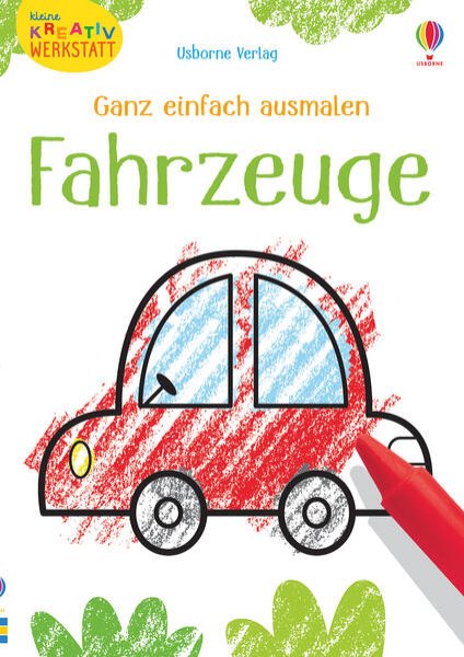 Bild zu Kleine Kreativ-Werkstatt - Ganz einfach ausmalen: Fahrzeuge