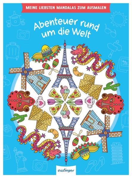 Bild zu Meine liebsten Mandalas zum Ausmalen: Abenteuer rund um die Welt