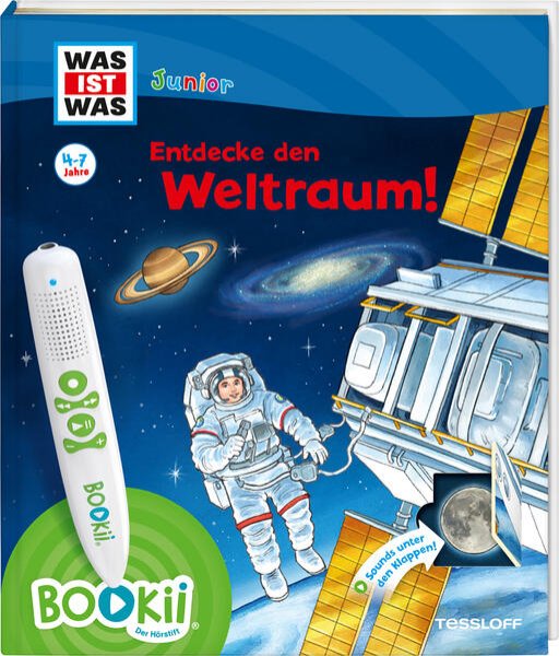 Bild zu BOOKii® WAS IST WAS Junior Entdecke den Weltraum!