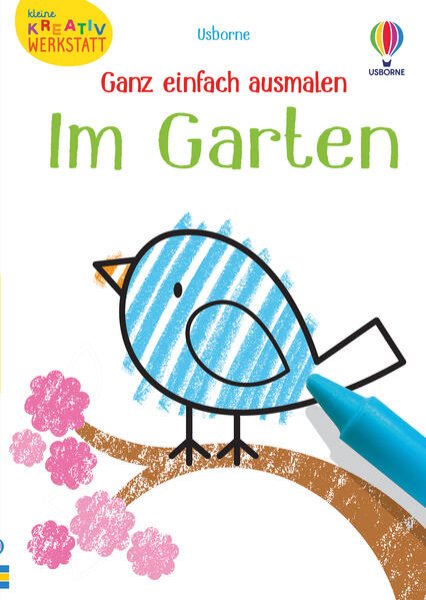 Bild zu Kleine Kreativ-Werkstatt - Ganz einfach ausmalen: Im Garten