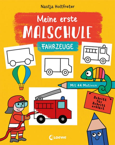 Bild zu Meine erste Malschule - Fahrzeuge