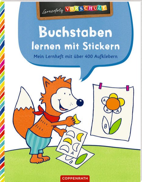 Bild zu Buchstaben lernen mit Stickern