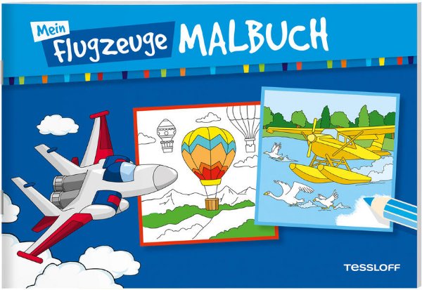 Bild zu Mein Flugzeuge-Malbuch