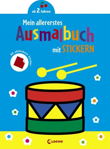 Bild zu Mein allererstes Ausmalbuch mit Stickern (Trommel)