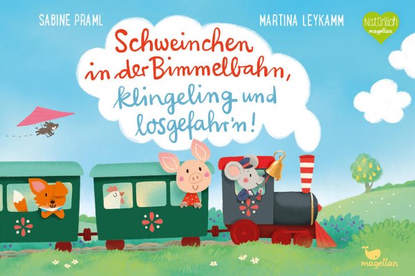 Bild zu Schweinchen in der Bimmelbahn, klingeling und losgefahr'n!