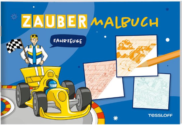 Bild zu Zaubermalbuch. Fahrzeuge