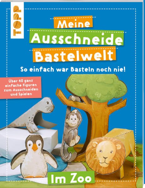 Bild zu Meine Ausschneide-Bastelwelt Im Zoo