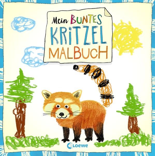 Bild zu Mein buntes Kritzel-Malbuch (Roter Panda)