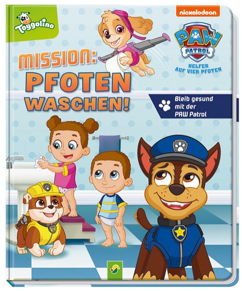 Bild zu Mission: Pfoten waschen. Bleib gesund mit der Paw Patrol