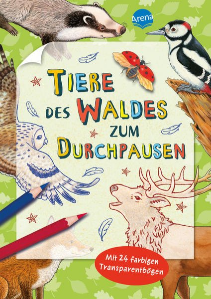 Bild zu Tiere des Waldes zum Durchpausen