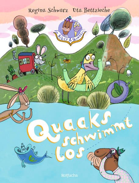 Bild zu Biber & Quaaks: Quaaks schwimmt los