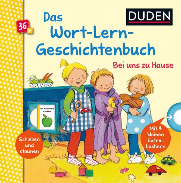 Bild zu Duden 36+: Mein Wort-Lern-Geschichtenbuch: Bei uns zu Hause