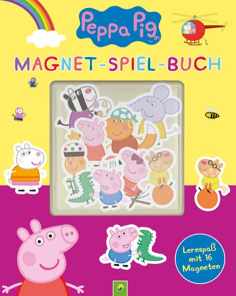 Bild zu Peppa Pig Magnet-Spiel-Buch