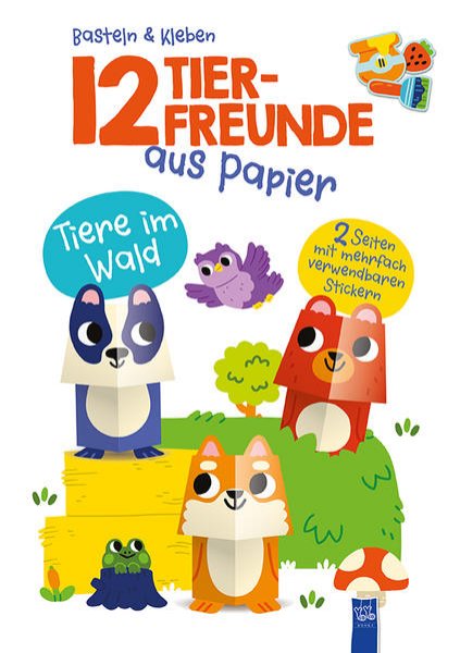 Bild zu 12 Tierfreunde aus Papier - Tiere im Wald