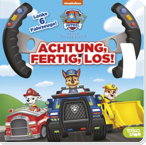 Bild zu PAW Patrol: Achtung, fertig, los! Lenke 6 Fahrzeuge!