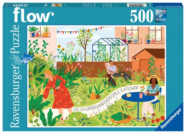 Bild zu Ravensburger Puzzle - Life is a Garden - 500 Teile