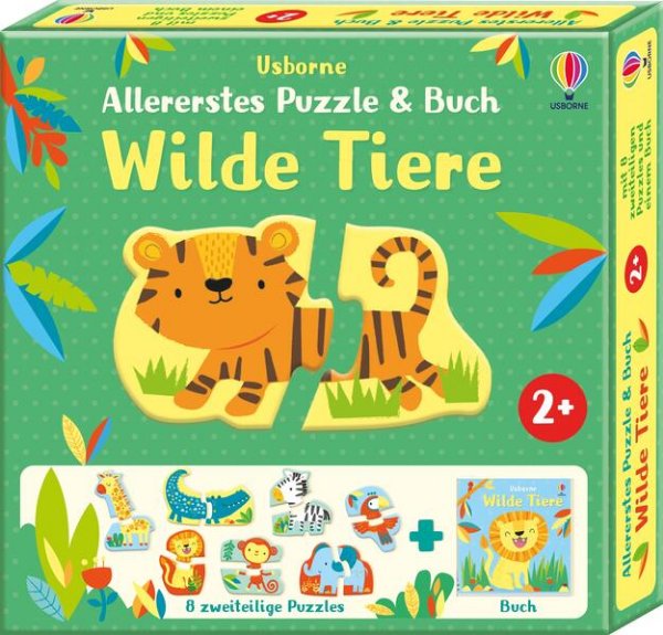 Bild zu Allererstes Puzzle & Buch: Wilde Tiere